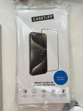 Casetify - iPhone 17 Pro Max Impact Ultra HD Screen Protector